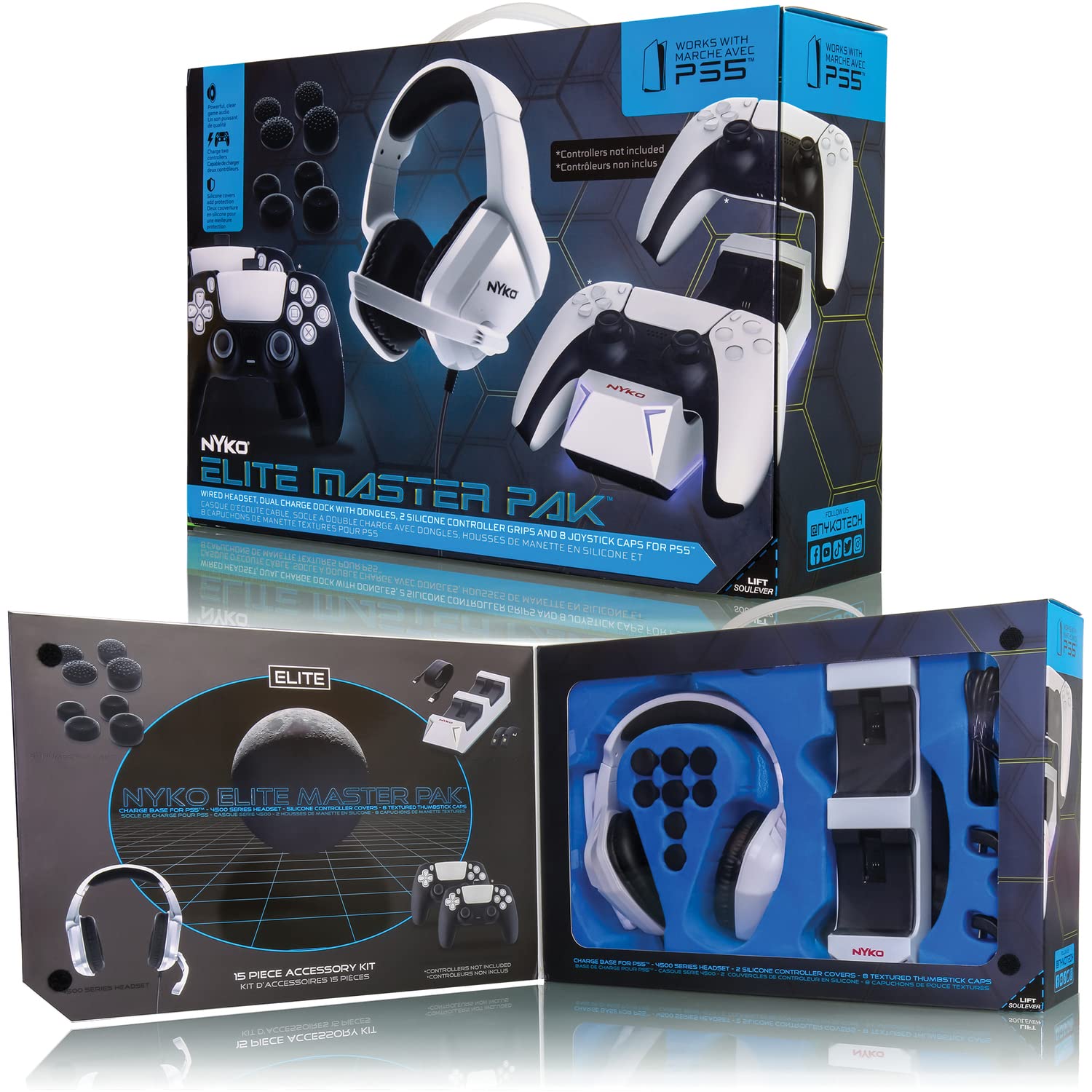 Amazon.com: Nyko 83311 Elite Master Pack for PlayStation5 : Video